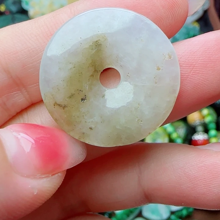 翡翠未镶嵌颈饰天然A货218