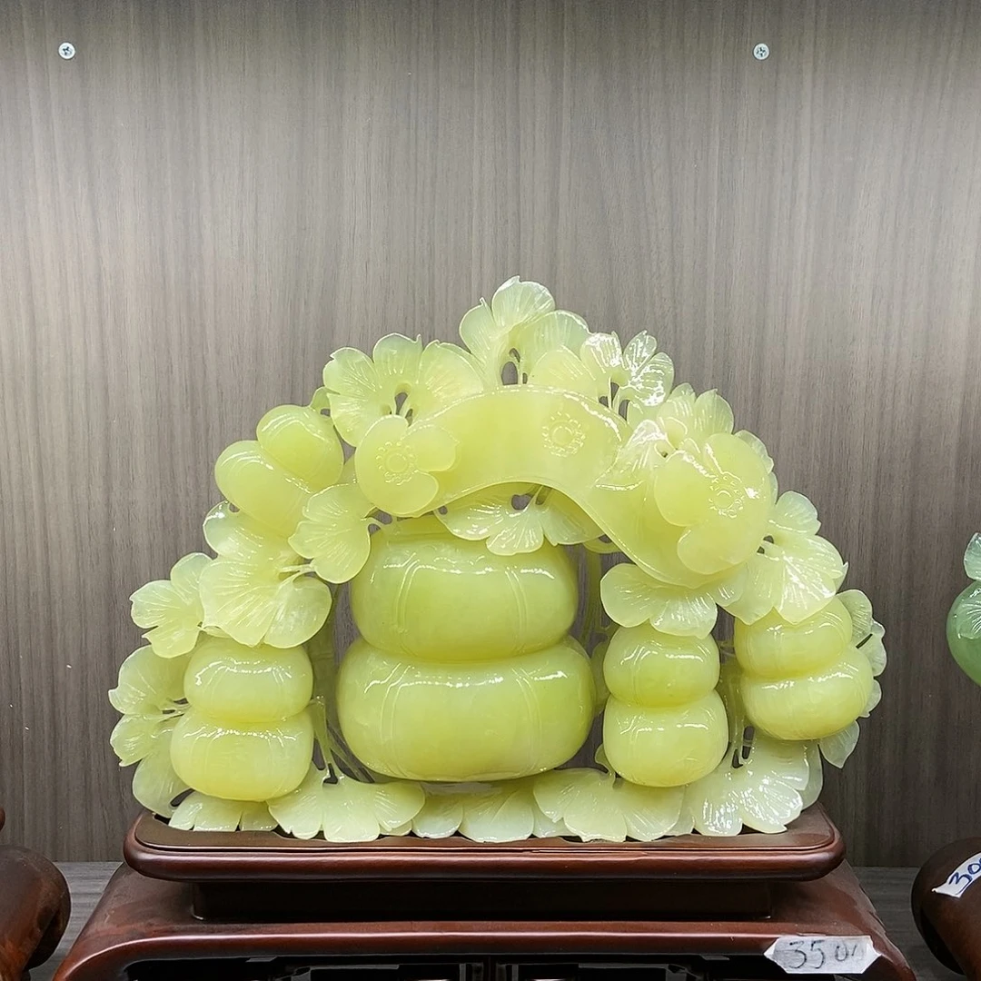 【闪购商品】蛇纹石玉（覆膜）珠宝奇石未镶嵌