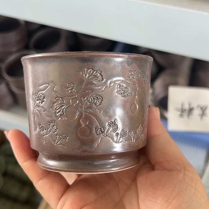 龙泉云间青瓷小米茶器