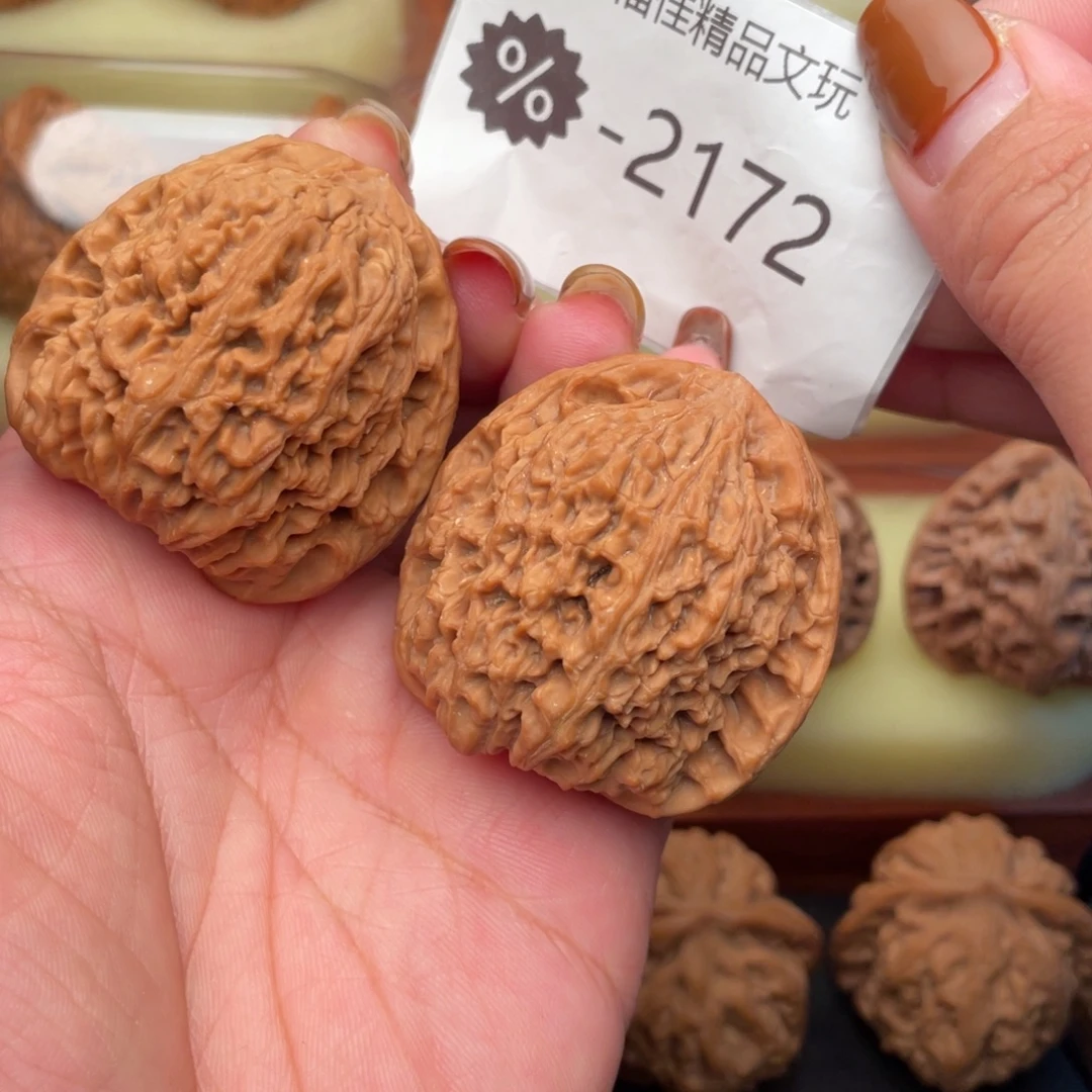 把件文玩核桃42正高炮南疆石