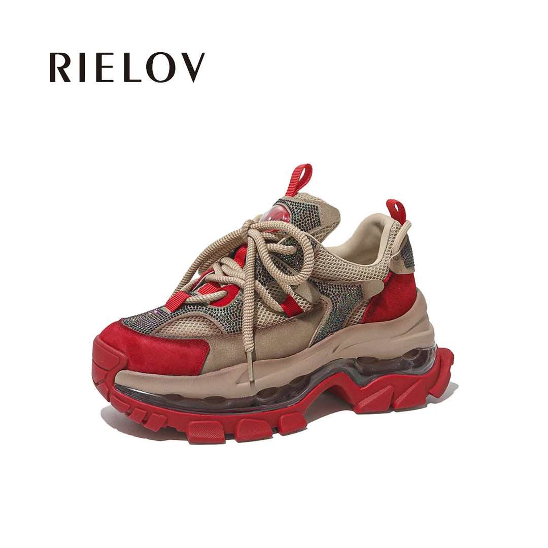 【阿布美鞋 山茶花】增高8cm时尚潮流百搭女士休闲鞋666-121