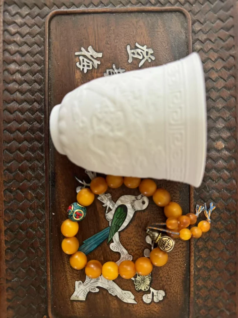 瓷器龙凤杯-金冒大