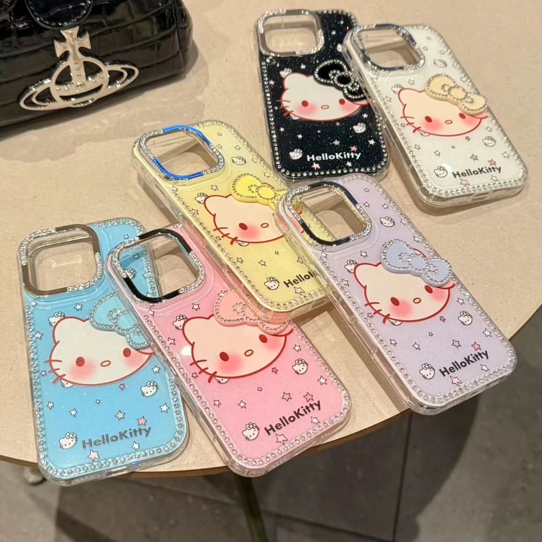 七壳子KT头适用于苹果15手机壳1413ProMax可爱iPhone12软16