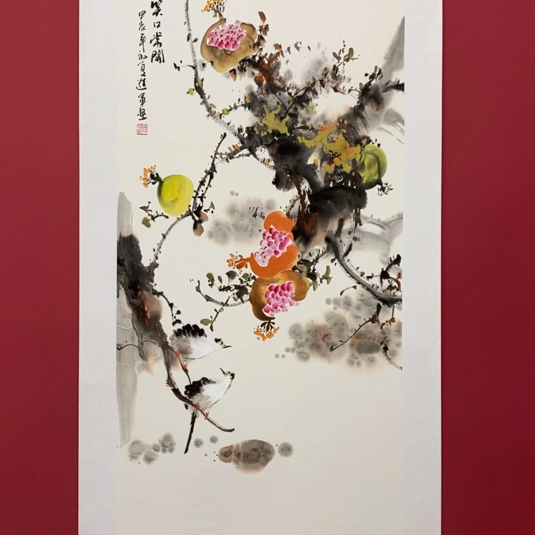 国画文进军三尺精品佳作