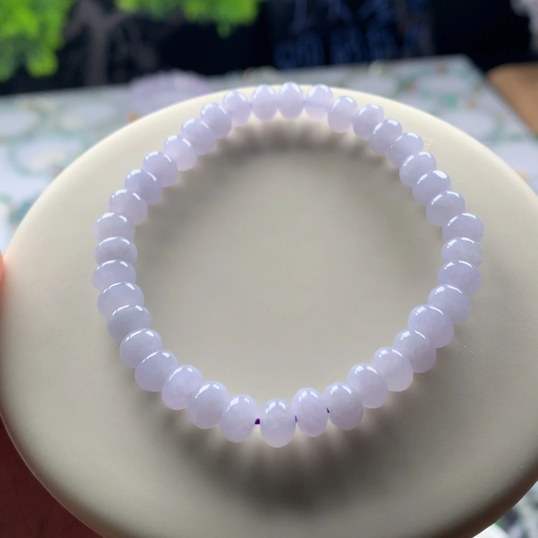 翡翠未镶嵌手链卡6.5