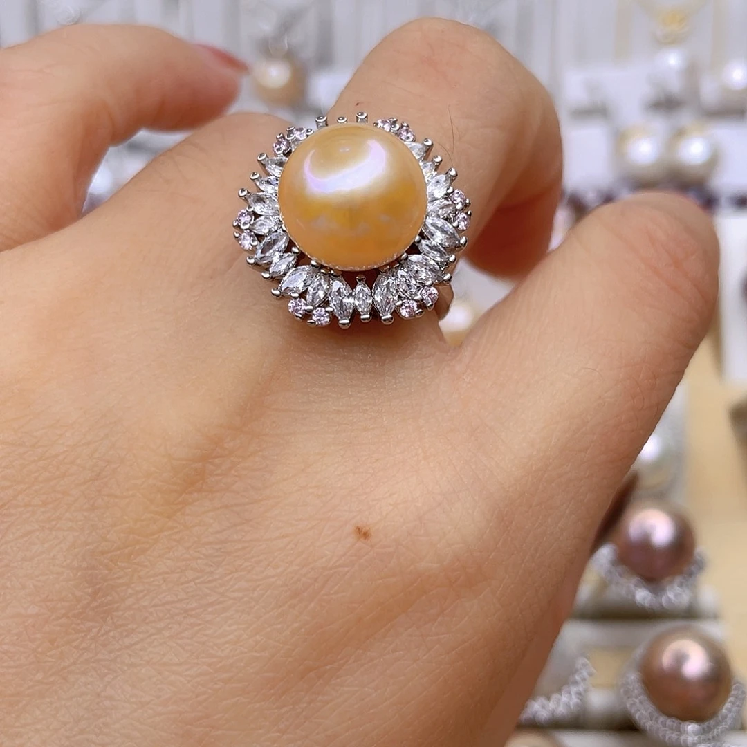 戒指淡水珍珠未镶嵌