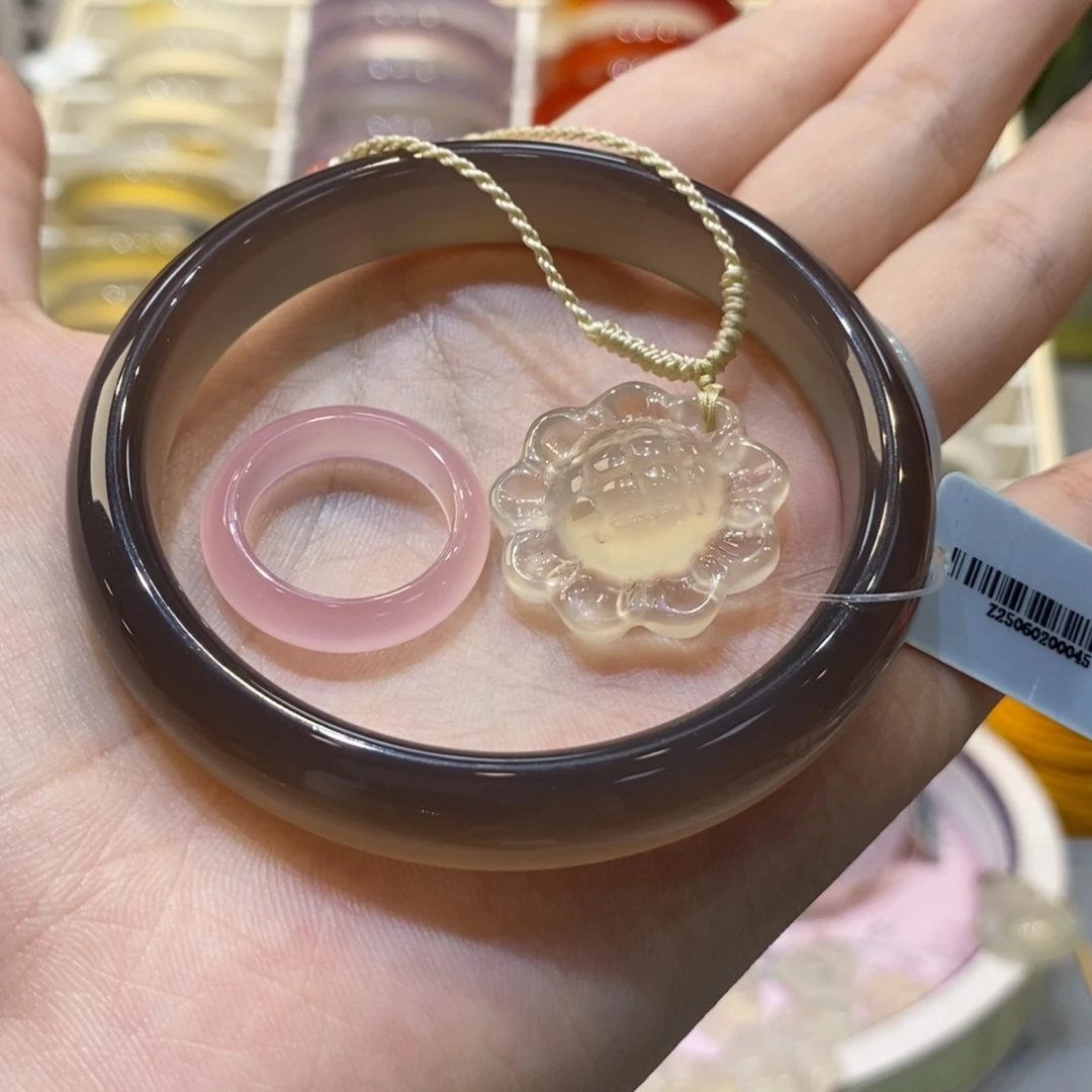 玛瑙/玉髓未镶嵌手镯