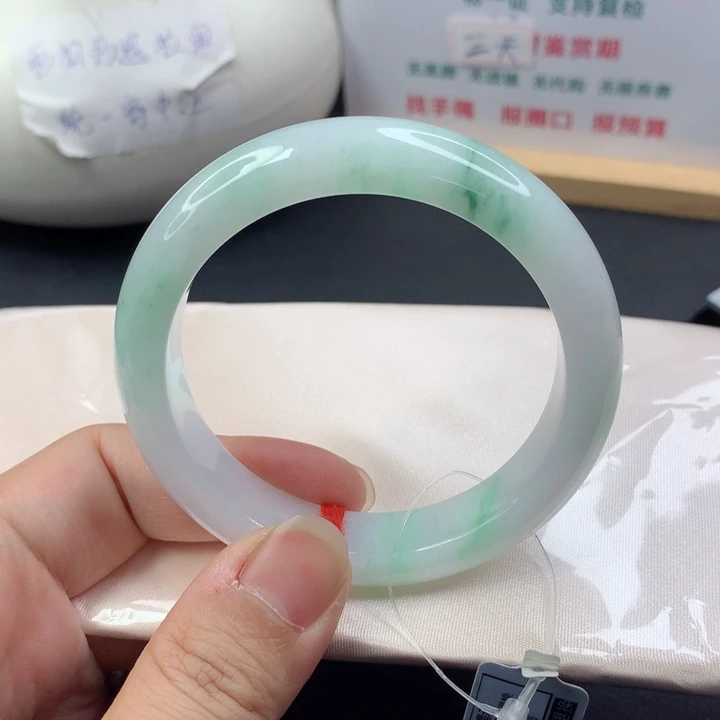 未镶嵌手镯翡翠5455