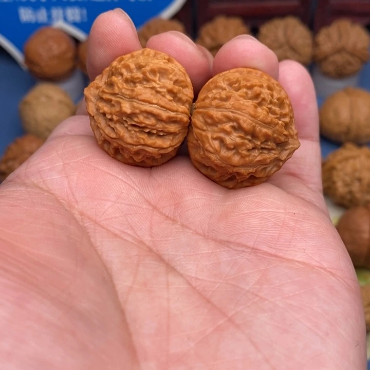 文玩核桃把件小狮子