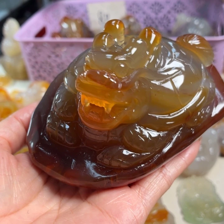 玛瑙/玉髓未镶嵌吊坠(不含链)