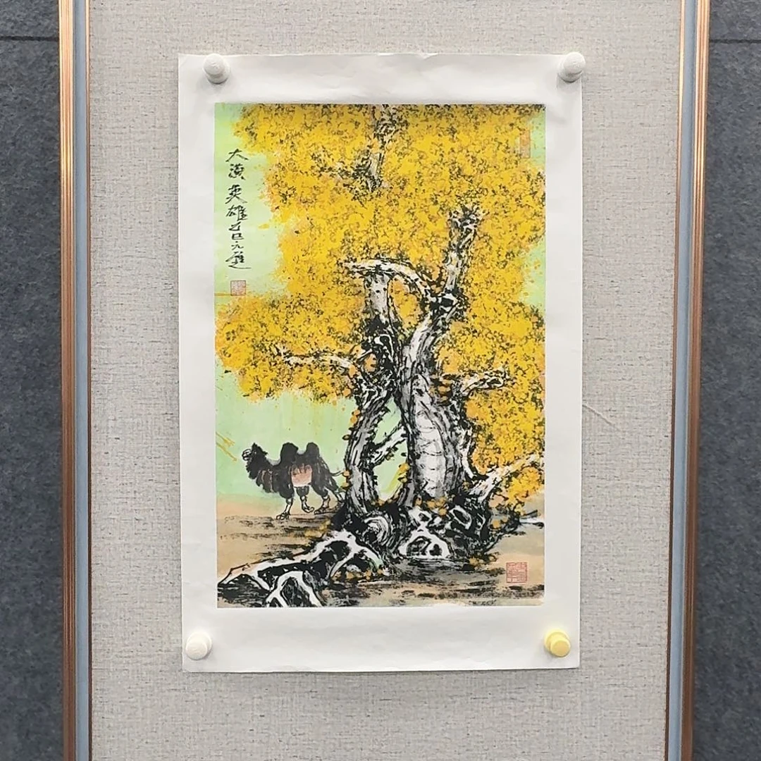 国画国画亲笔手绘原创