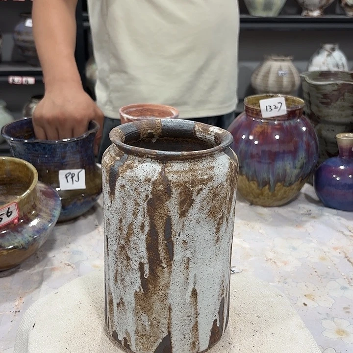 摆件高20，口10，无孔519