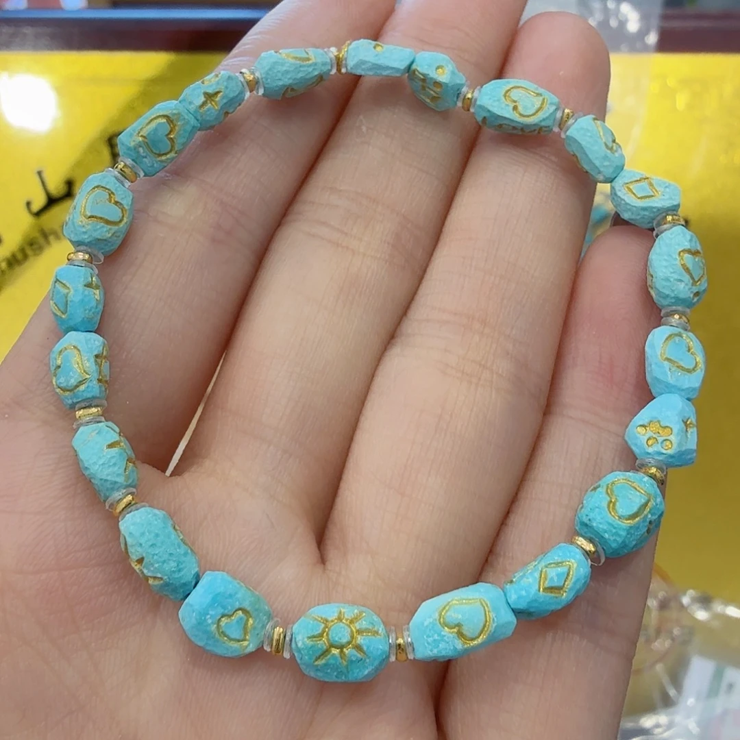 绿松石未镶嵌珠宝奇石