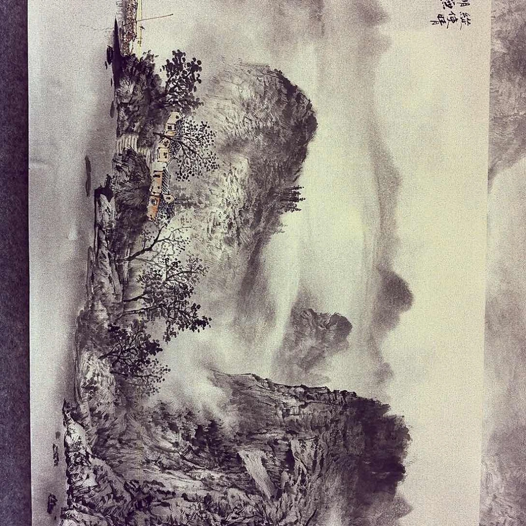 国画水*清山水画作品欣赏