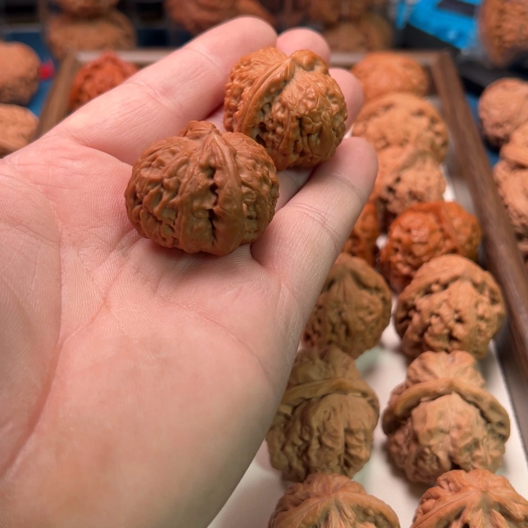 欧***张吊坠桃核快乐健健康康平平安安