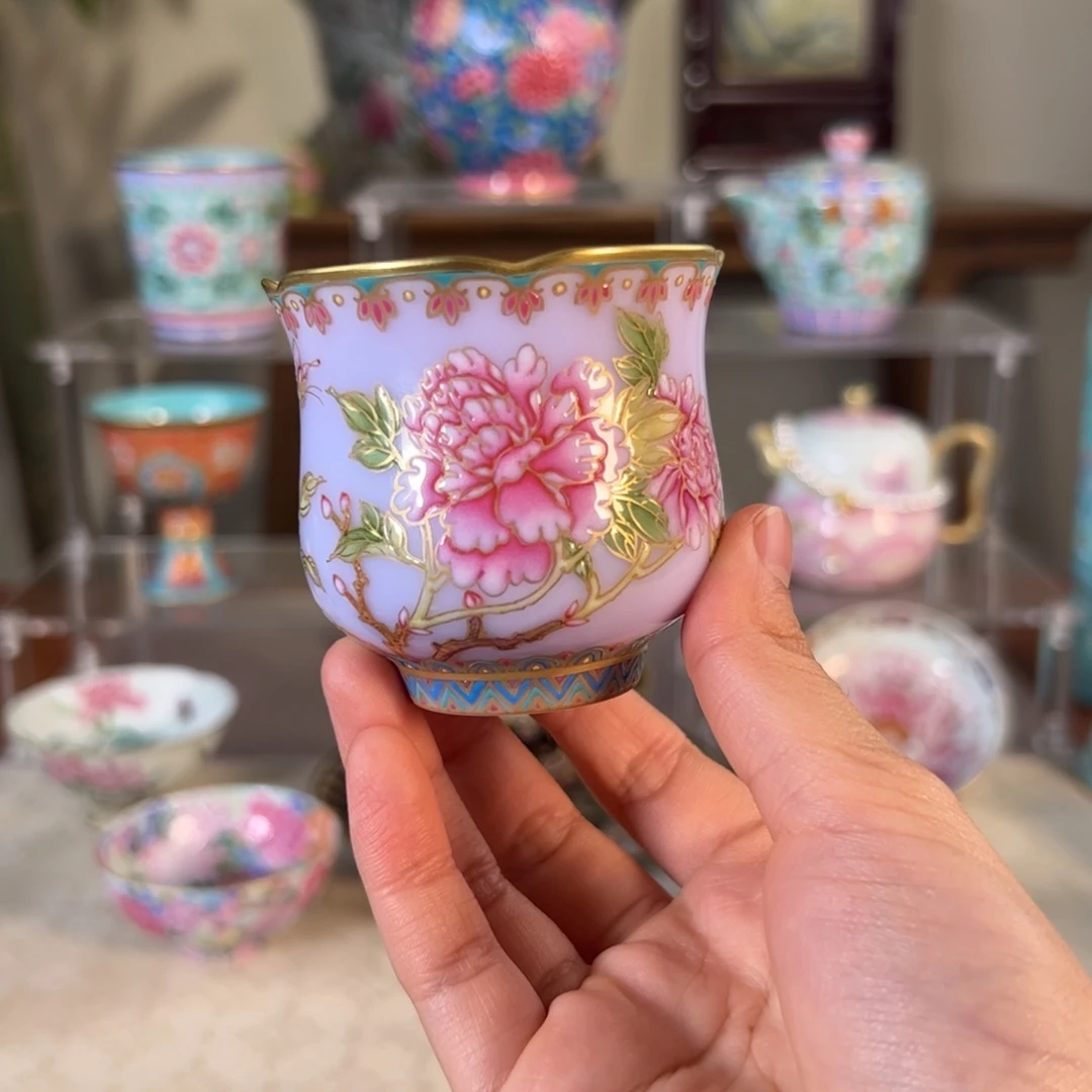 纯手工手绘 高端茶器