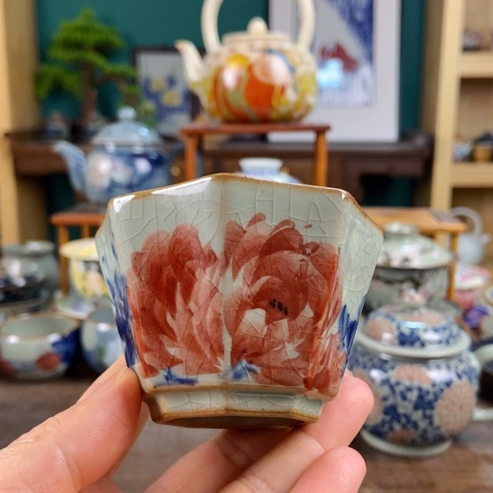 瓷片手工制作工艺精湛等特点