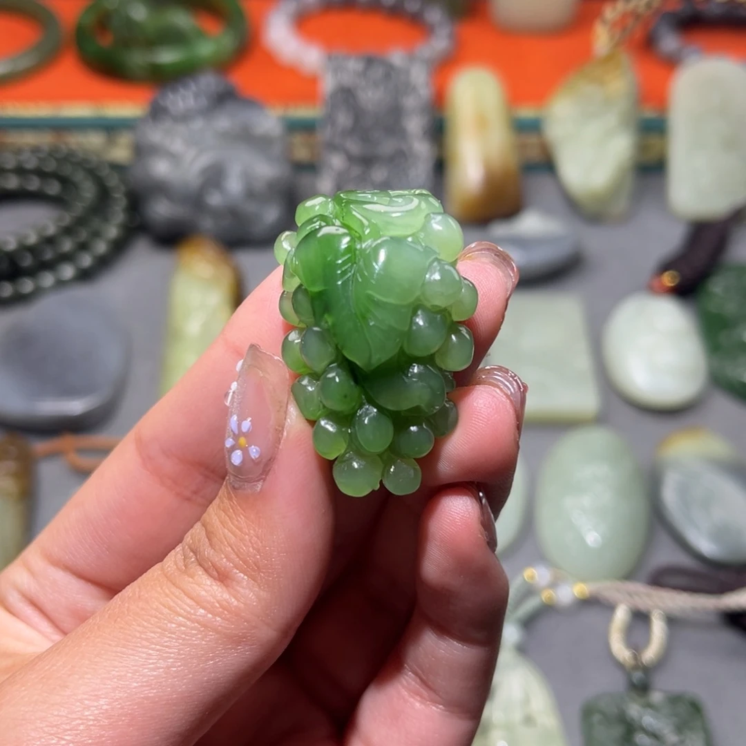 和田玉挂件未镶嵌