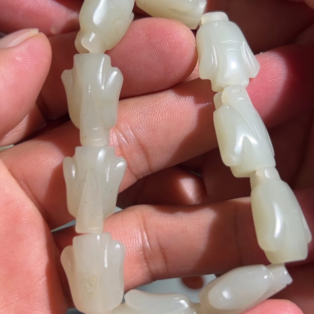 未镶嵌手链和田玉（糖玉）