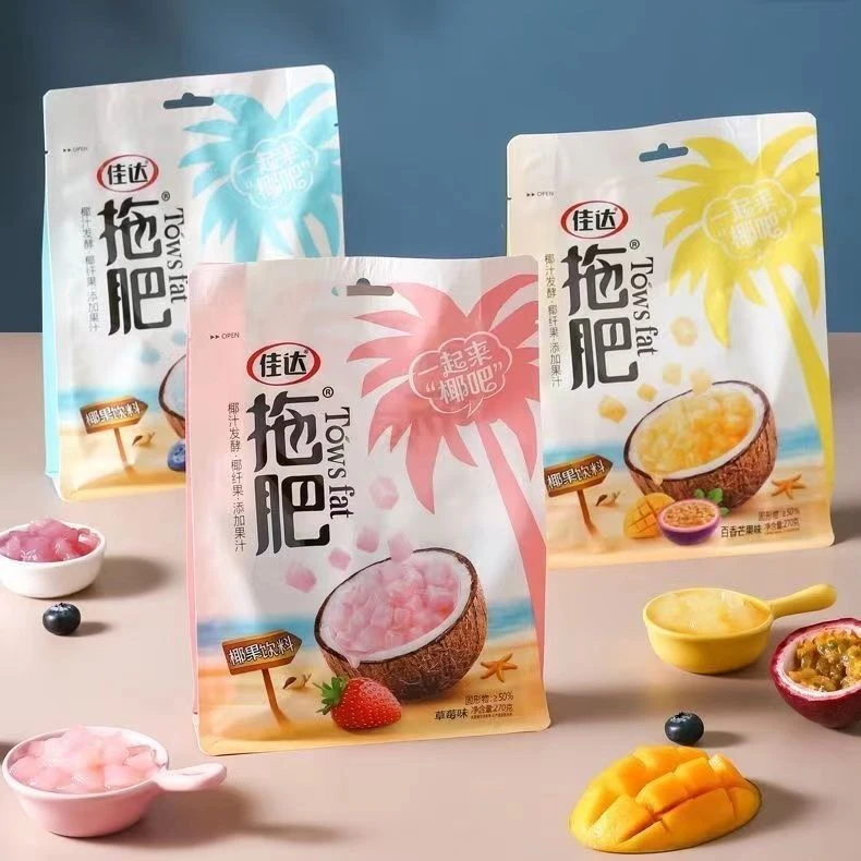 拖肥【三个道具兑换一袋】果冻果冻饮品