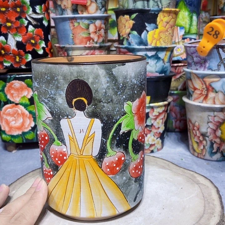 景德镇艺术手绘作品