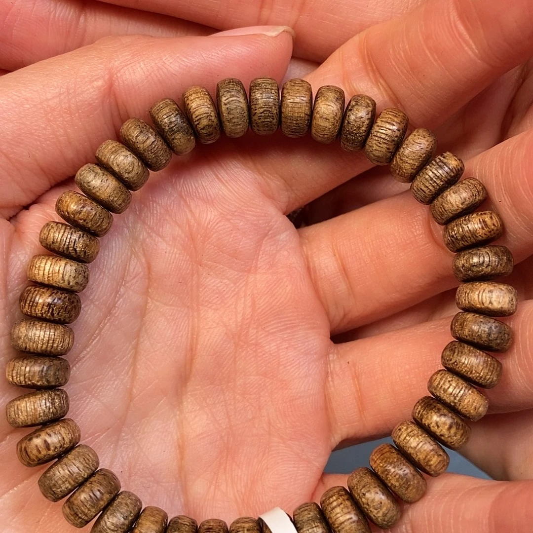 手串沉香天然野文莱0.8，5克，90