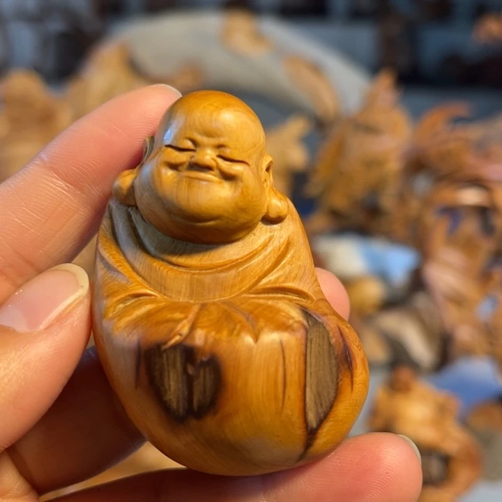 柏木（崖柏）根雕工艺摆件