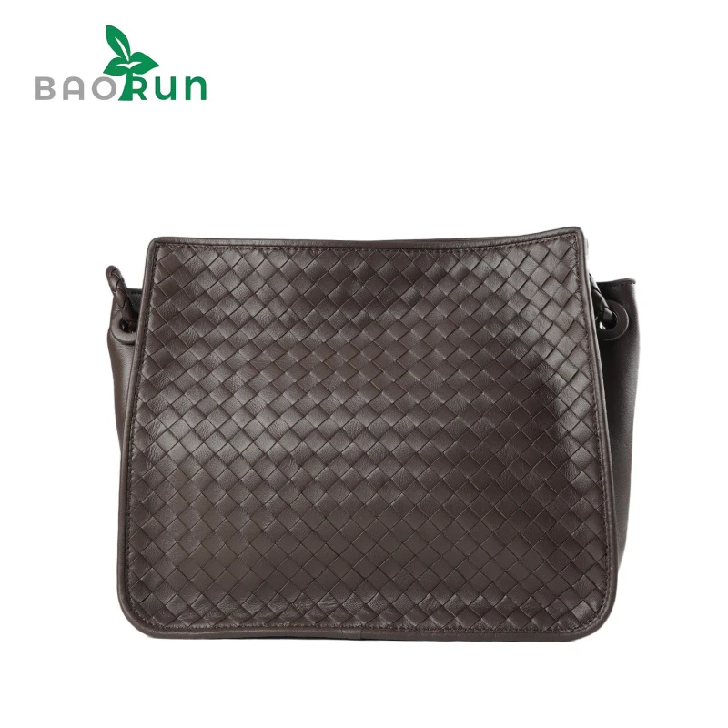 【17编织单肩】25年早春新款女士真皮购物袋通勤简约手拎单肩包