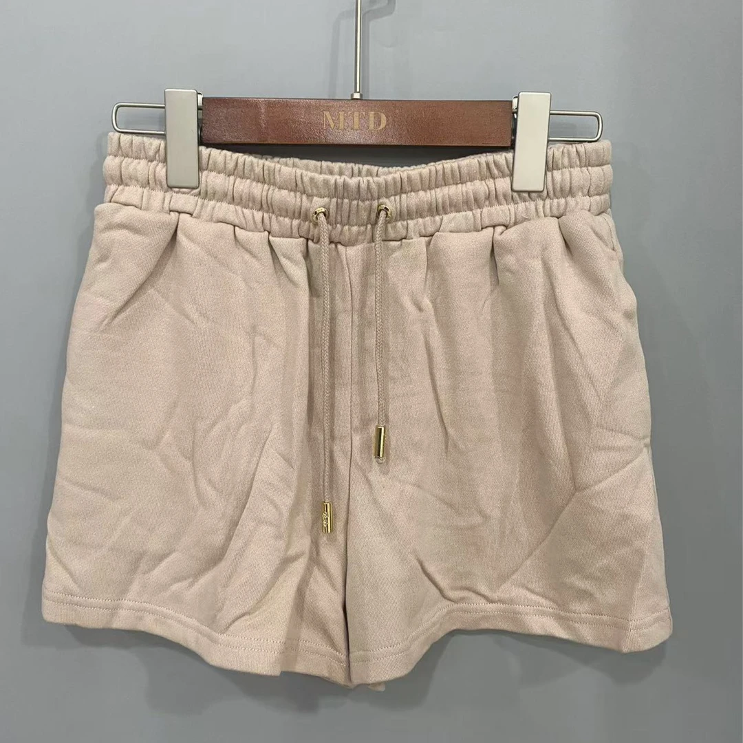 【强哥外贸】夏季新款 R 设计感百搭时尚气质休闲居家短裤显瘦日常