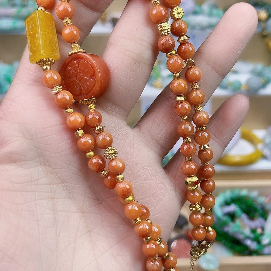 翡翠未镶嵌手链万能链