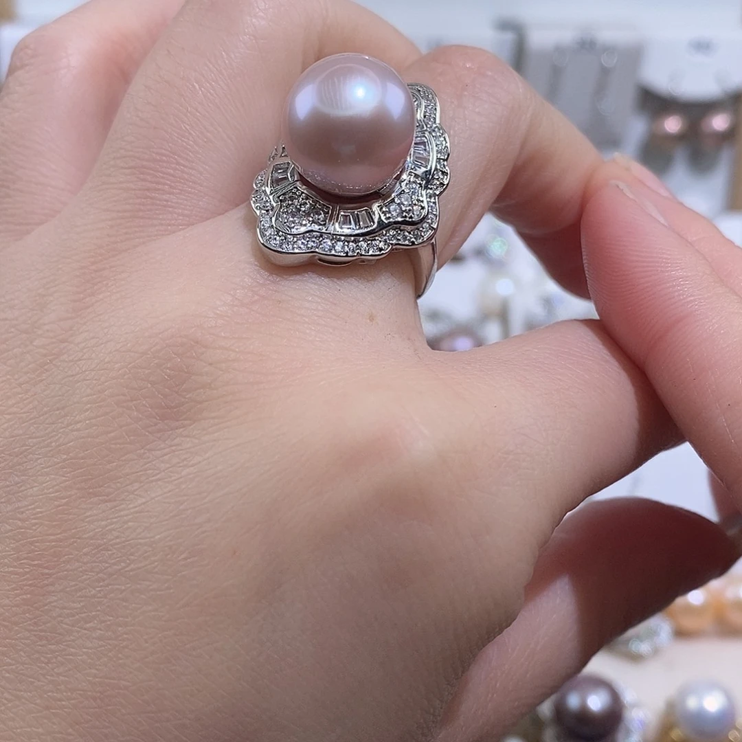 未镶嵌戒指淡水珍珠w13.2