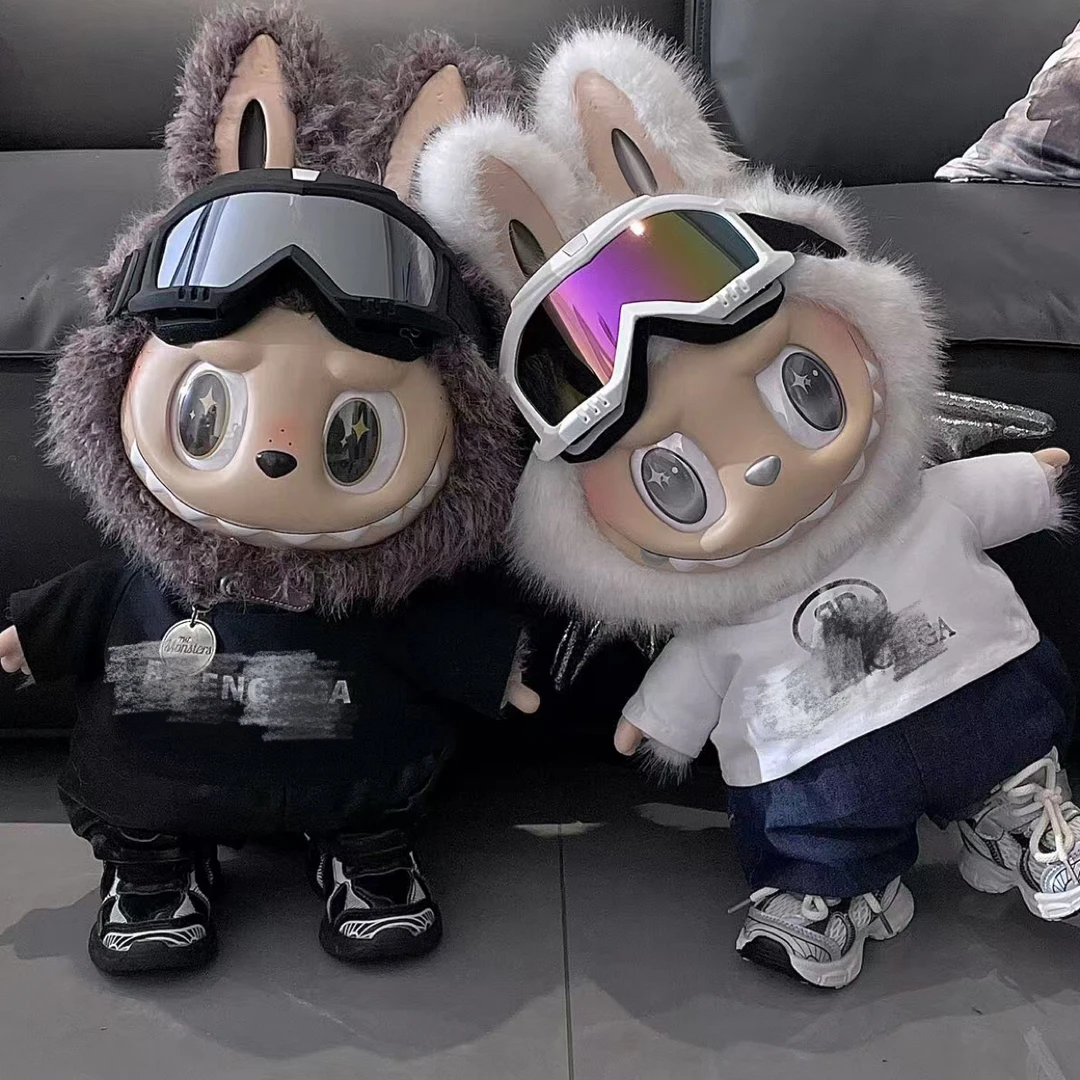 labubu拉布布58cm大天使 大首领娃衣 通穿