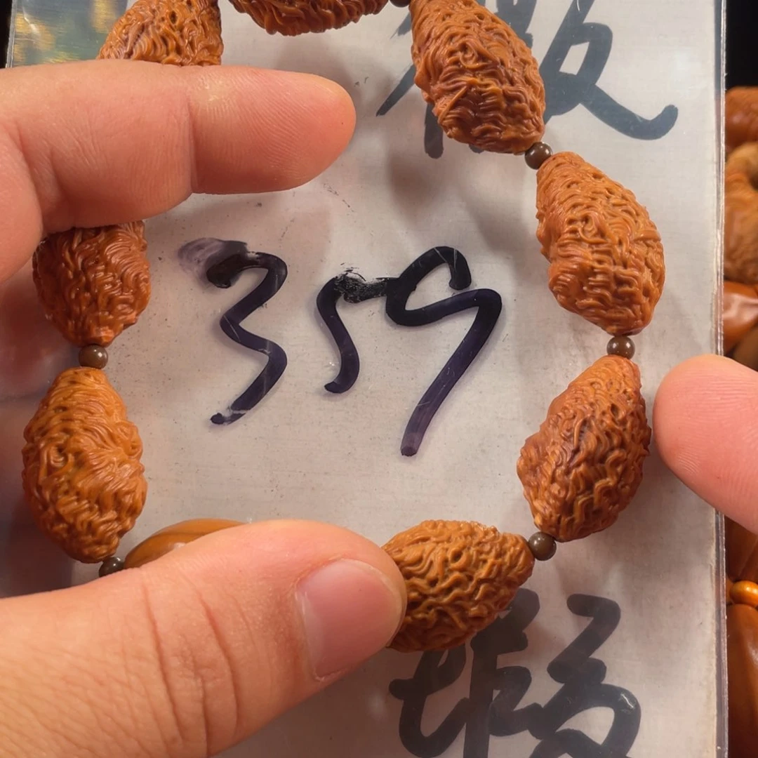 橄榄核手串/手链橄榄核雕工艺手串 瑕疵介意勿拍