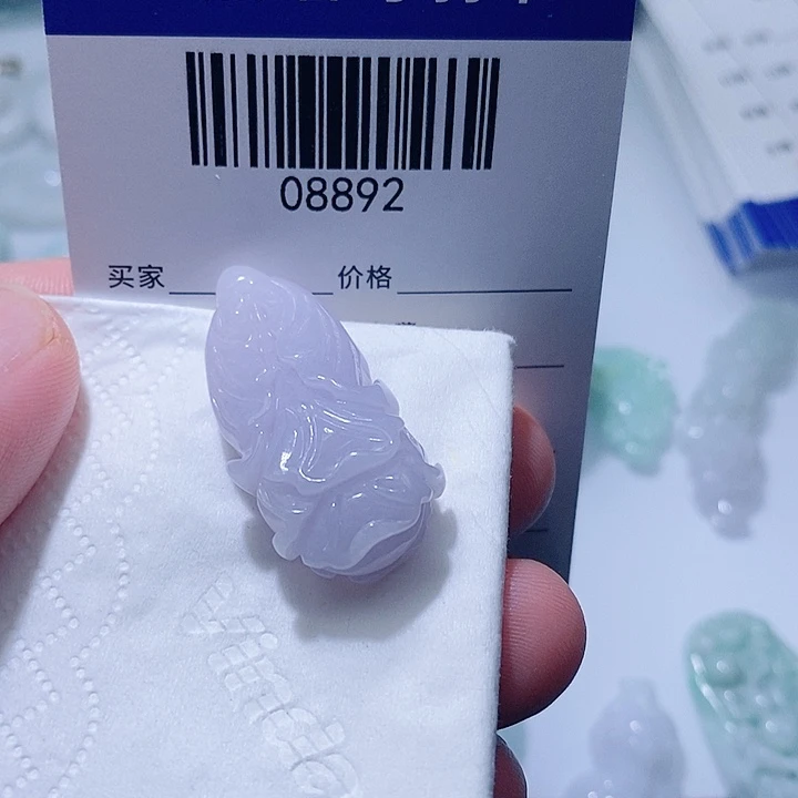 翡翠未镶嵌颈饰天光墟翡翠市场现金代购