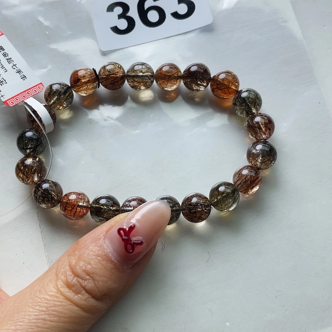 水晶手串363。未镶嵌木*.