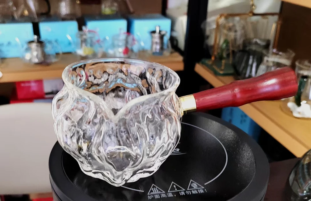 六角透明把关山公道杯分茶器加厚耐高温分茶杯子创意纯手工茶道