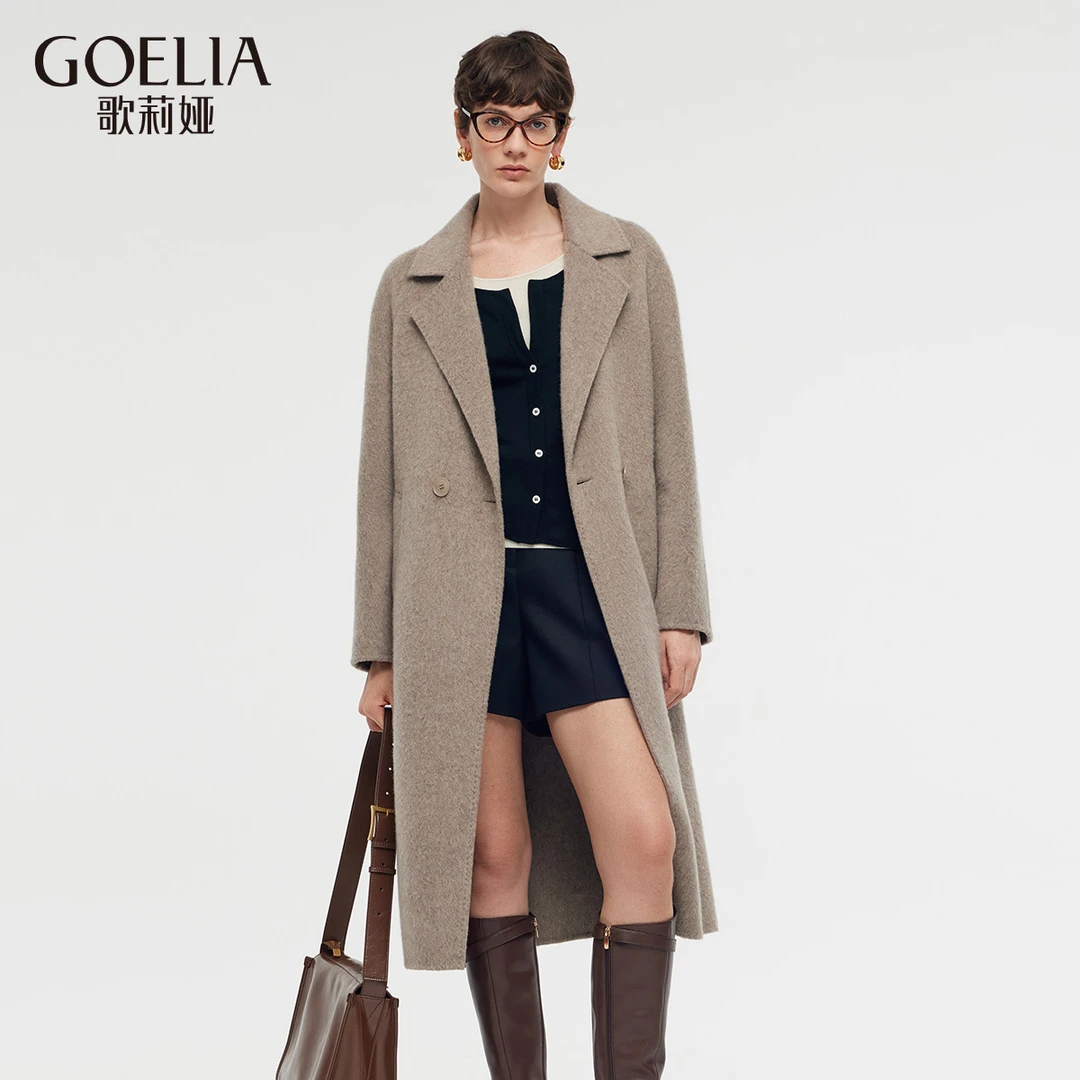 歌莉娅 冬季新品  双面呢外套  1CCC6E0S0