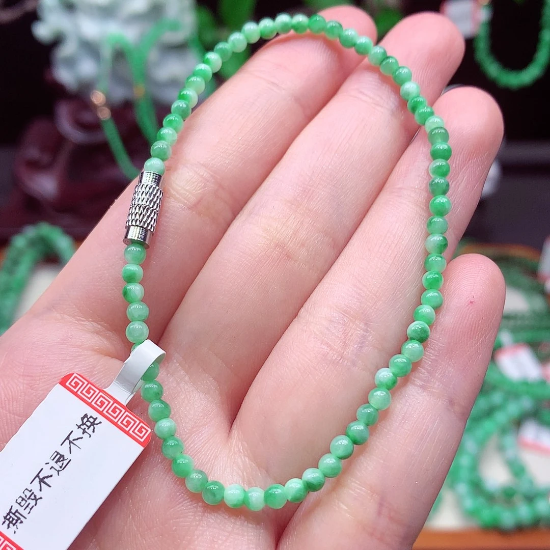 翡翠未镶嵌手链翡翠