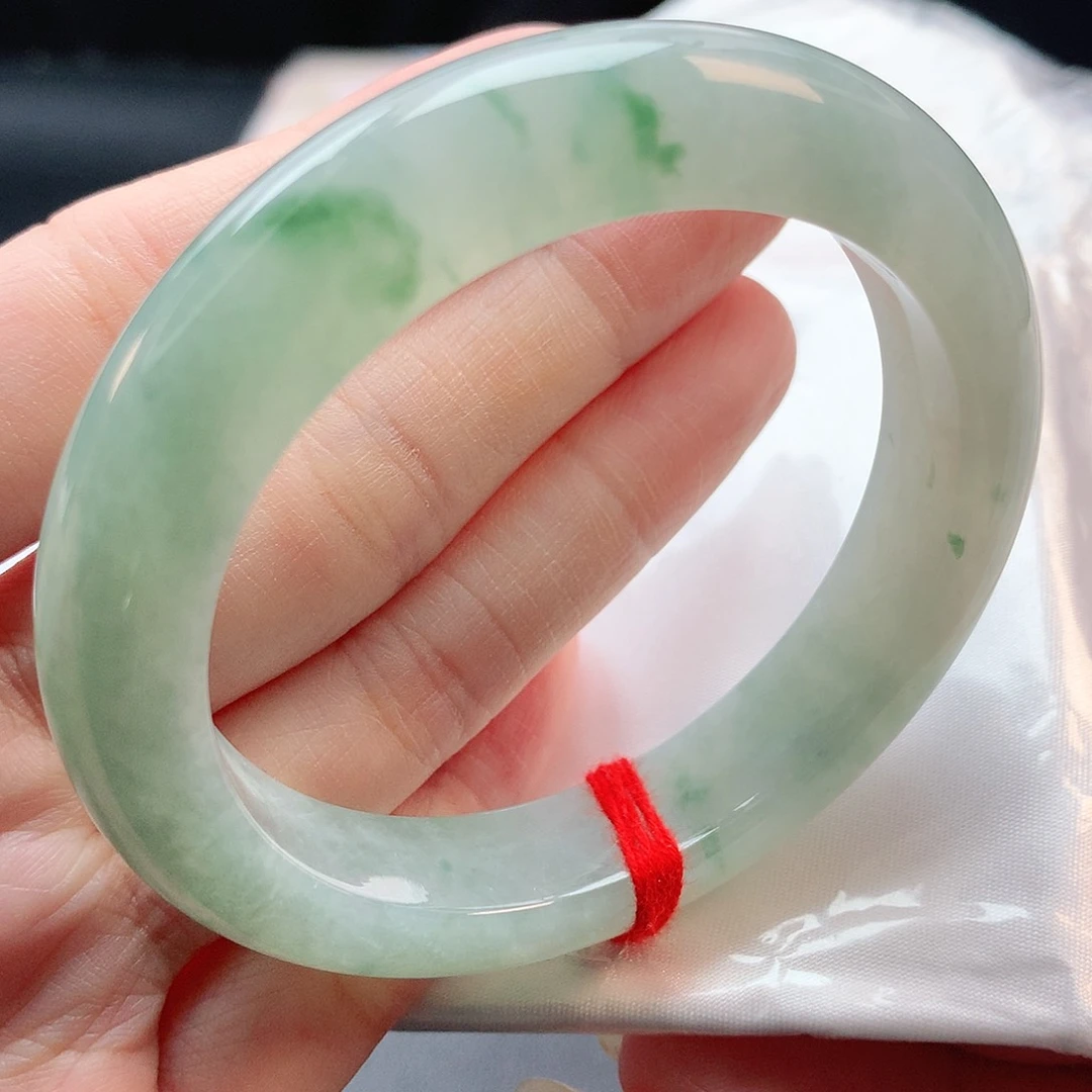 未镶嵌手镯翡翠54圈口882803