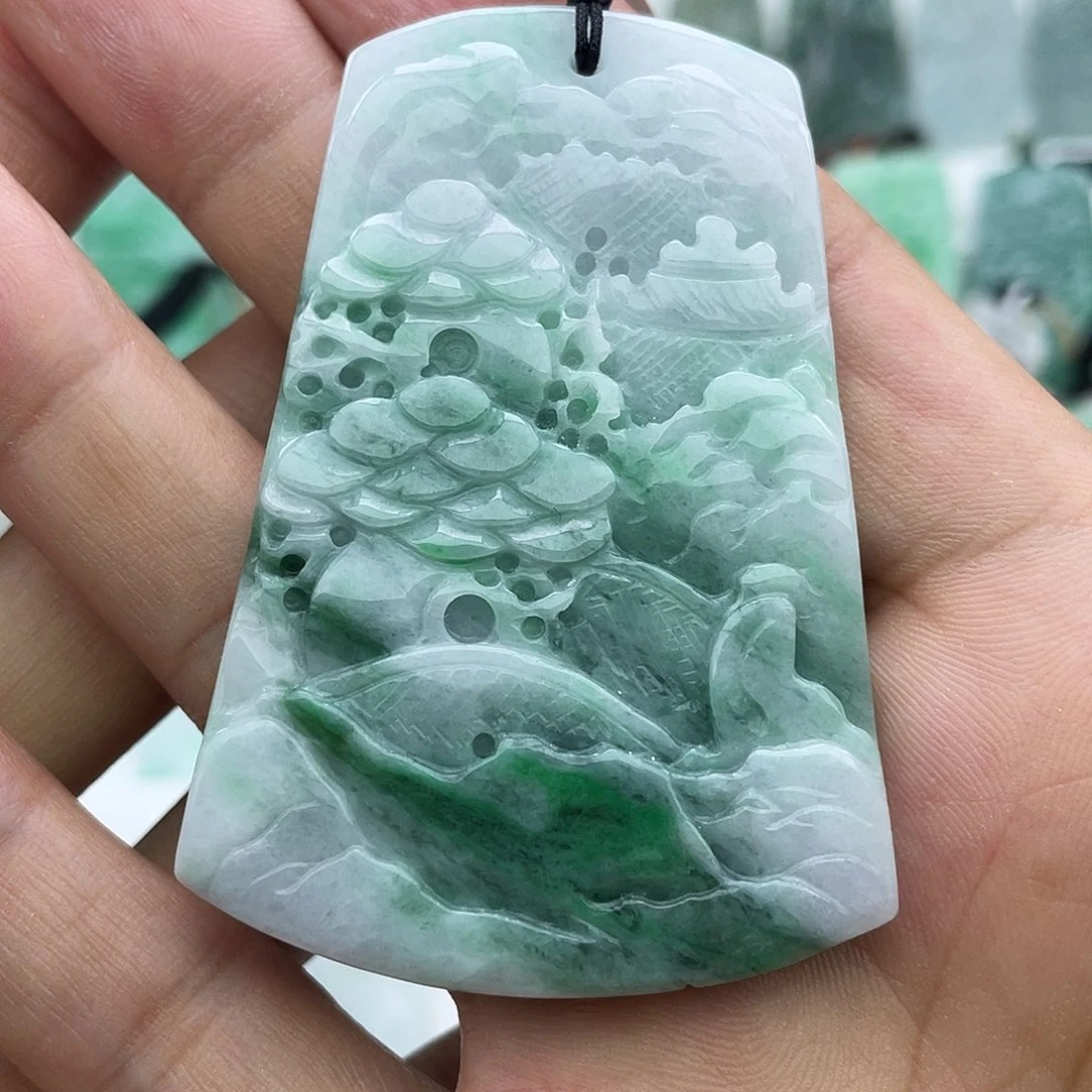 颈饰未镶嵌翡翠翡翠