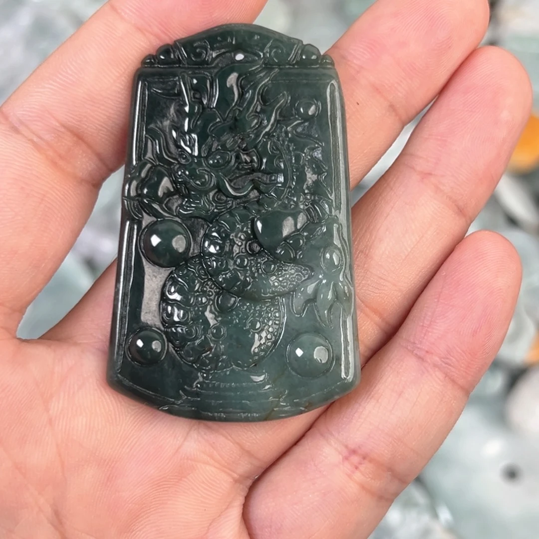 翡翠未镶嵌颈饰多样性发其一 天然A货翡翠0015