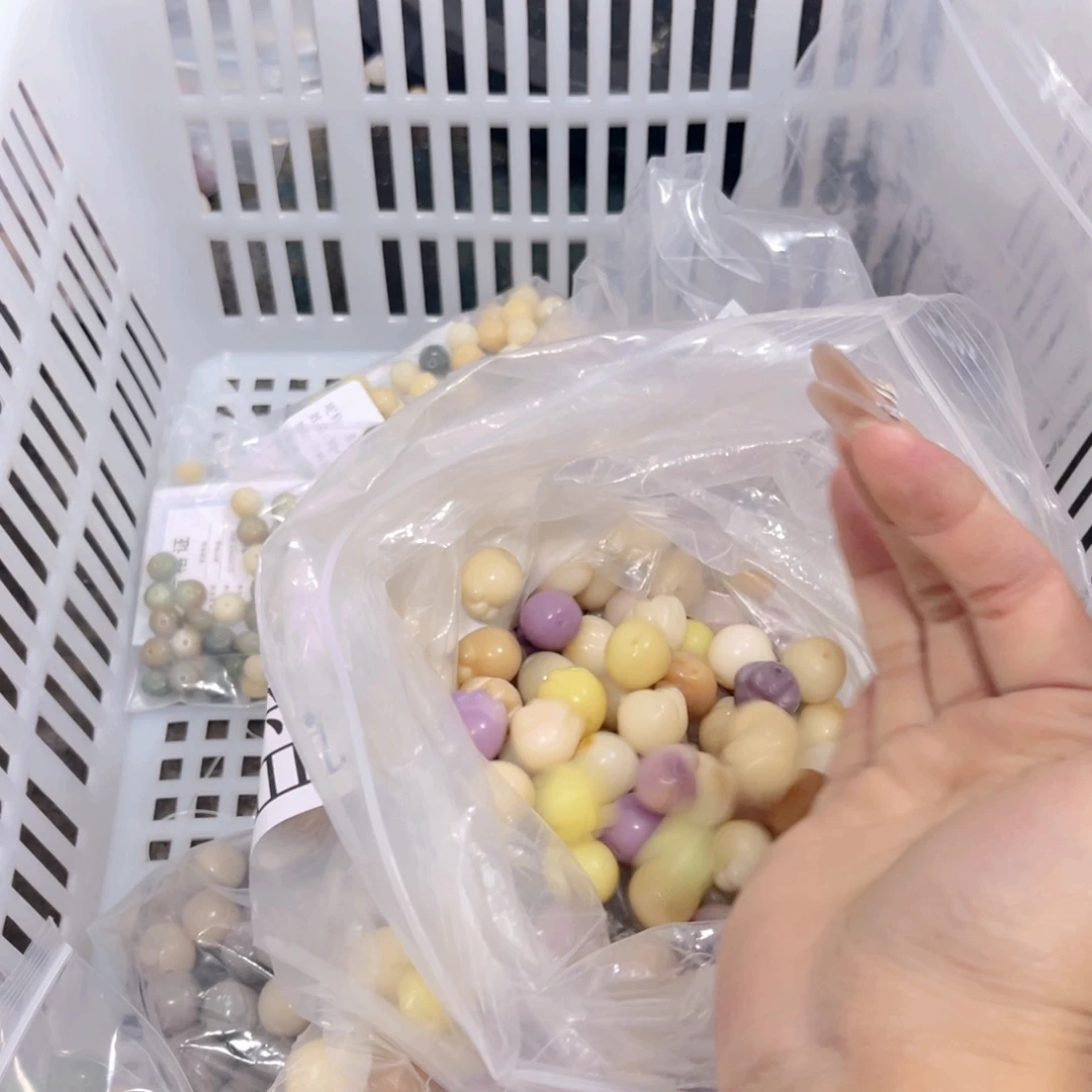 白玉菩提吊坠z16mm20颗 大猫爪