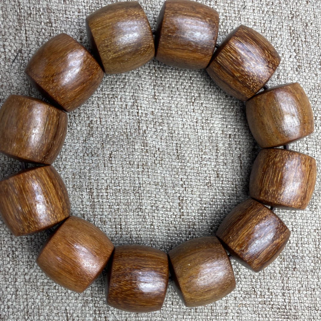 沉香木串文玩老料 手串 333号