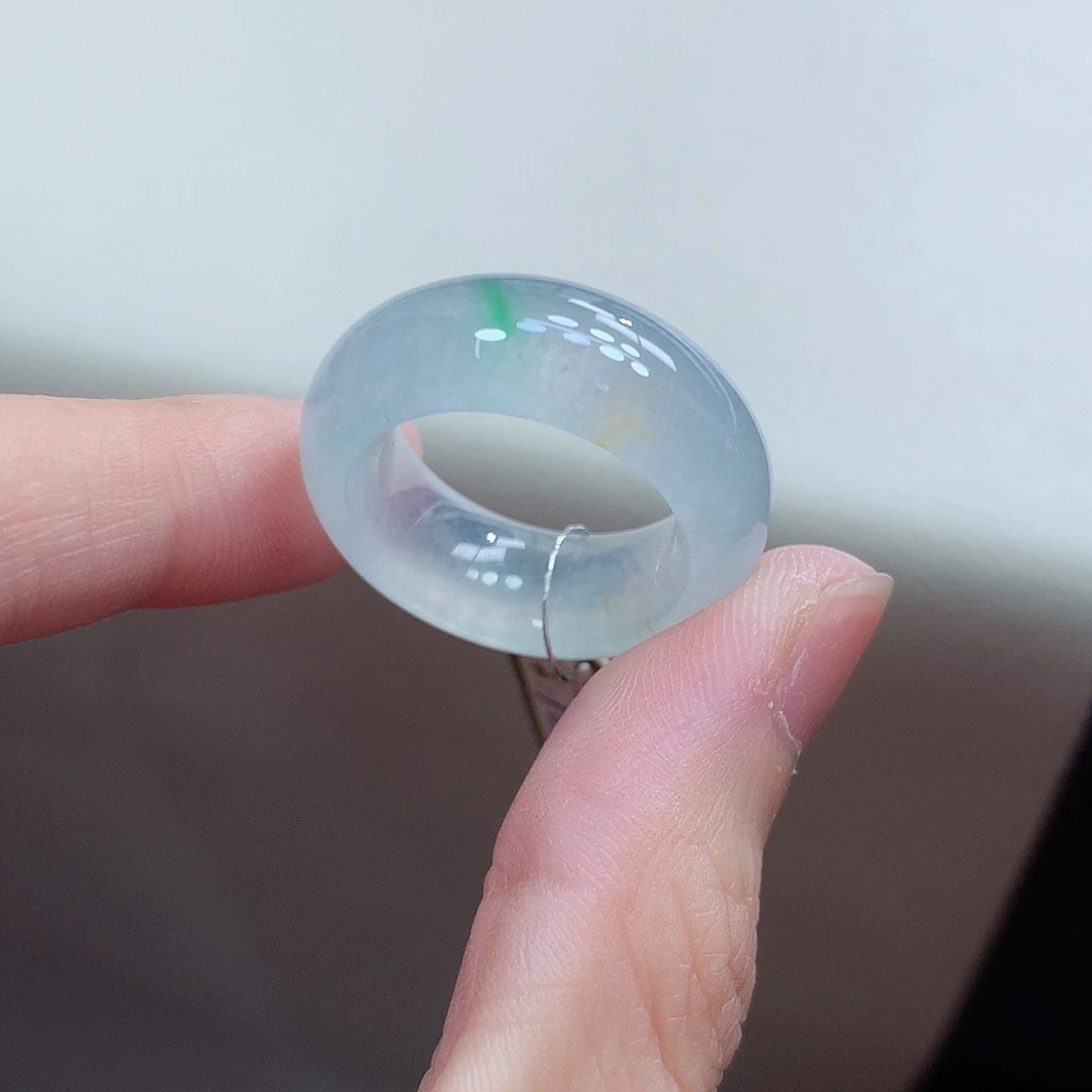 翡翠未镶嵌戒指16-17号