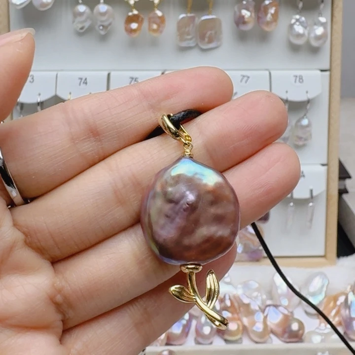 未镶嵌颈饰淡水珍珠