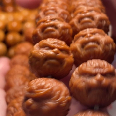 手串猴头核桃琴*舞台