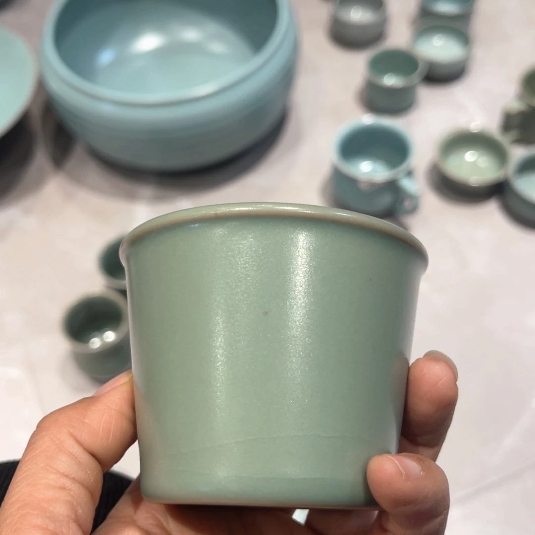 真***爱陶杯子仿古的风格也有着一丝