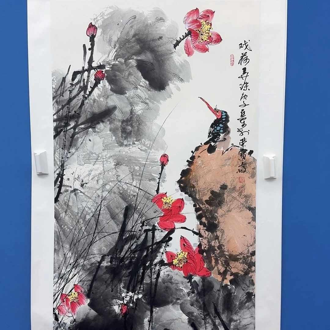 国画多次参加国内外大型