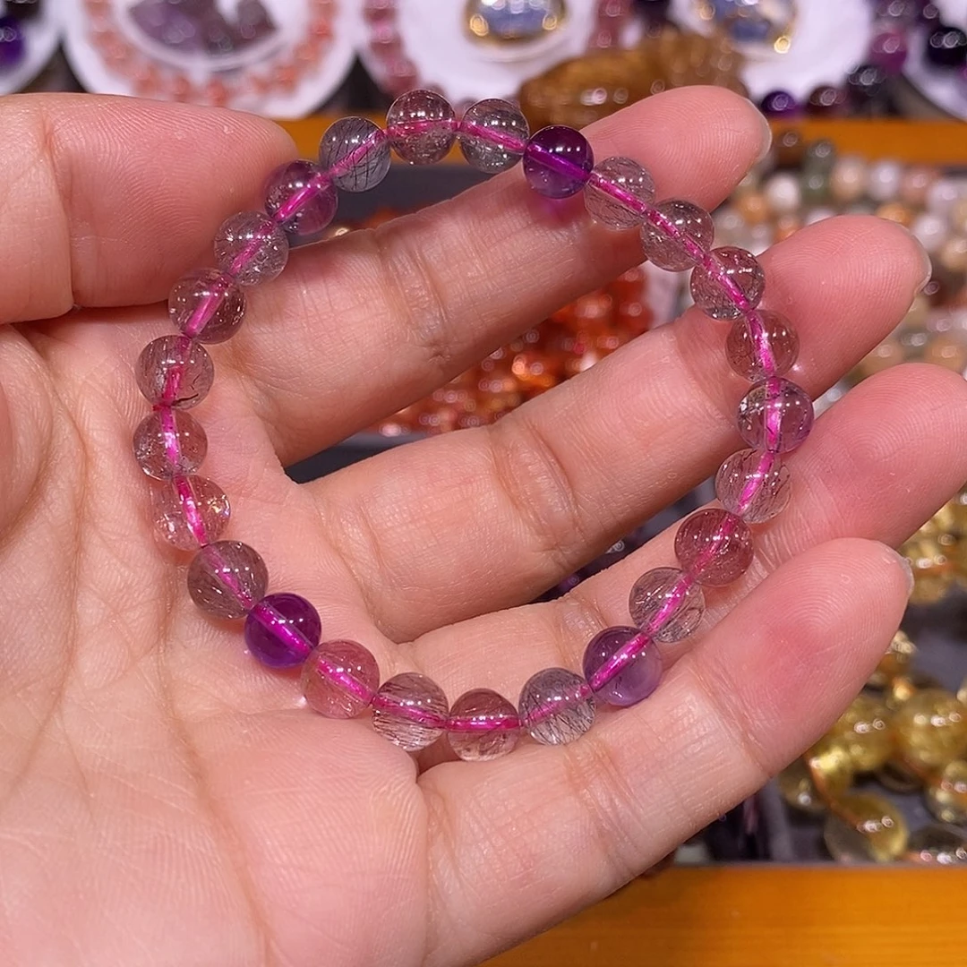 未镶嵌手链水晶超七7