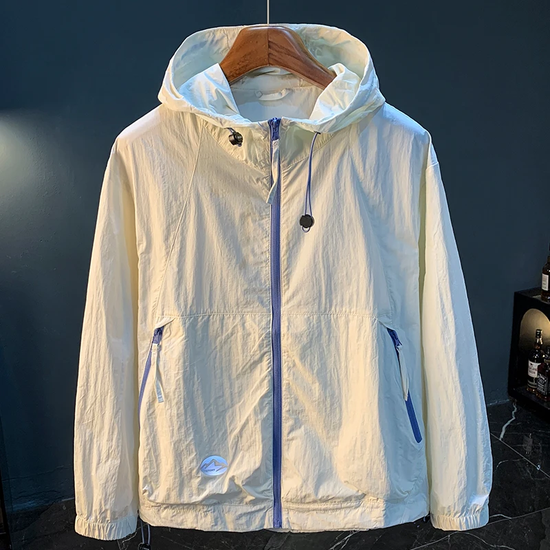 尼因基鲁夏季连帽透气防晒衣男女款休闲防晒服外套新款潮流衣服男